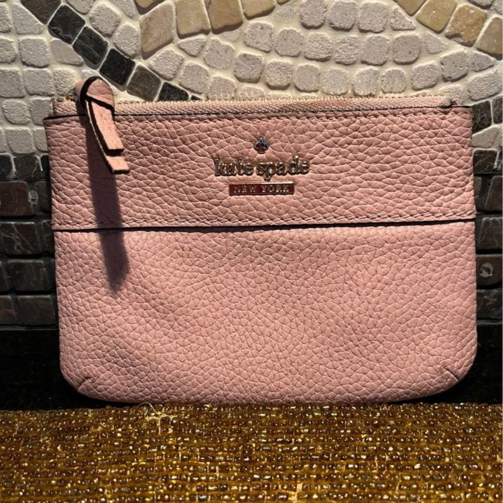 Kate Spade Pebbled Leather Coin Purse